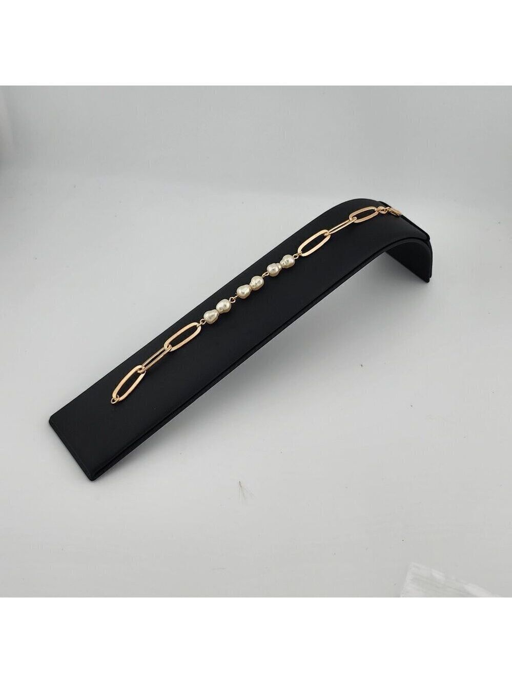 Brand New Brazilian 18k Gold Filled Elegant Beaded Design Bracelet